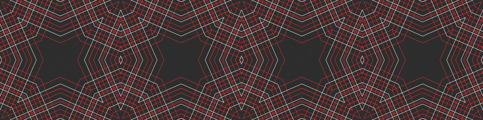 Seamless Christmas pattern Scotland. Christmas Scottish texture. Merry Christmas. Happy New Year.