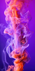 Coloured smoke vertical background