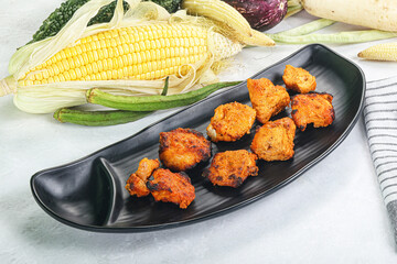 Indian cuisine - Fish Tikka barbecue