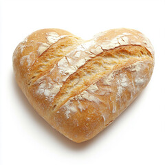 Heart shaped bun