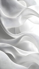 Obraz premium white silk background
