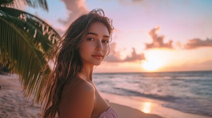 Tropical Beach Sunset Photography Session