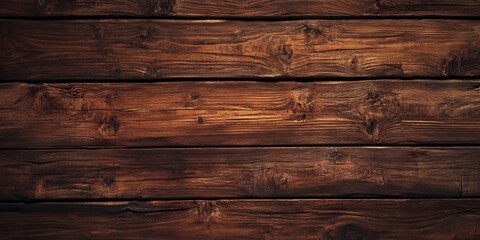 Fototapeta premium Textured wooden background featuring a rich brown color, perfect for creating stunning designs with a wooden backdrop. Ideal for showcasing brown texture in wallpapers and creative projects.
