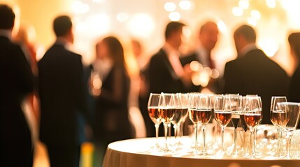 Elegant Evening Gathering: A Toast to Connection