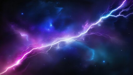 lightning in the sky