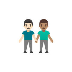 Couple Holding Hands Emoji
