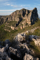 Beautiful mountain landscape and sky