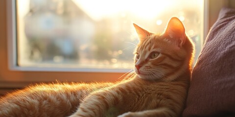 Daily moments showcasing the captivating scenery of domestic cats, highlighting their playful nature and charming antics in a home environment filled with warmth and affection.