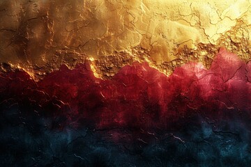 intricate abstract patterns combination gold burgundy free textured space text