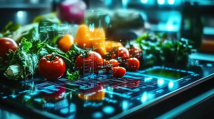 Futuristic AI-Driven Personalized Diet Plans: A digital platform that provides personalized diet recommendations based on AI analysis of health data.