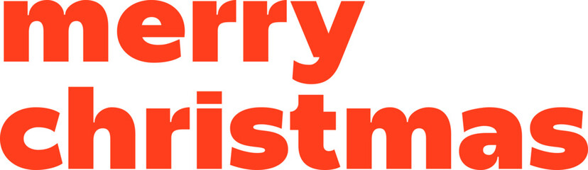 Obraz premium text merry christmas