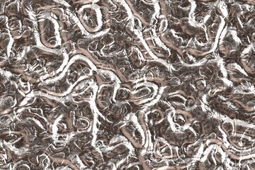 artistic red smooth shiny steel ripple digital graphics backdrop illustration