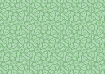 Geometry soft green art pattern minimal background