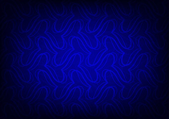 Pattern blue modern gradient line background