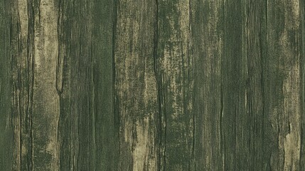 Obraz premium A rough texture wallpaper in forest green, with a surface resembling bark or stone.