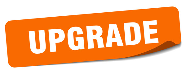 UPGRADE sticker