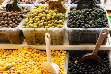 fruits and vegetables at the local market,Costa Nova, Aveiro, Portugal