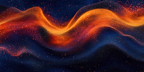 Obraz premium Colored Sand Wave