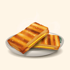 Nanyang Kopitiam Kaya Butter Toast.