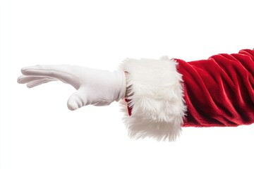 Santa Claus Pointing