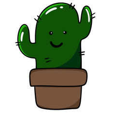 cactus cartoon illustration
