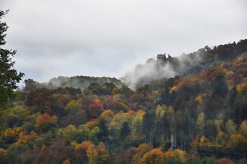 Fototapeta premium autumn landscape in the mountains