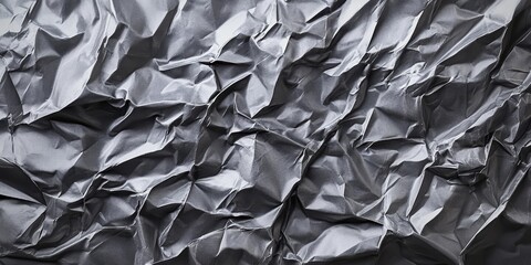 Image depicting crumpled textured plastic, showcasing the unique patterns and depth of crumpled textured plastic for creative projects and visual inspiration. Perfect for design applications featuring