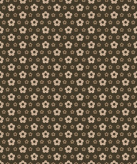 Flower pattern background for design. Colorful shapes seamless pattern background.