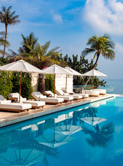 Views of Bo Phut Beach & resort in Koh Samui, Thailand