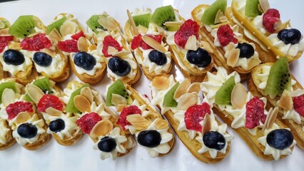 Food dessert bakery eclair 