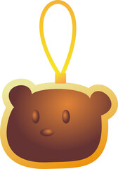 Bear chocolate of Christmas hanging 18