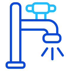 Obraz premium Ablution Duoline Icon