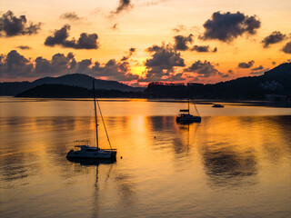 Views of Bo Phut Beach & resort in Koh Samui, Thailand
