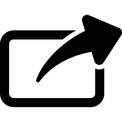 Simple vector icon share
