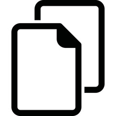 Simple vector icon file