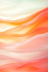 Fototapeta premium abstract flowing ribbons of light in soft glowing hues creating sense of movement and harmony arranged on seamless
