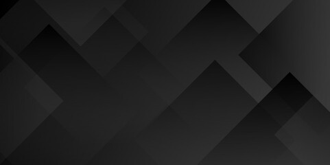 Obraz premium Modern Abstract dark grey transparent background with triangle shapes. Space futuristic design concept. Decorative web layout or poster, banner, wallpaper paper texture gradient background vector.. 