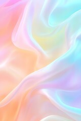 Fototapeta premium abstract flowing ribbons of light in soft glowing hues creating sense of movement and harmony arranged on seamless