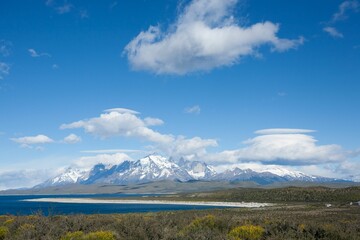 Sarmiento Lake view, Torres del Paine, Chile