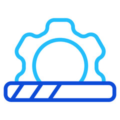 Obraz premium Function Duoline Icon