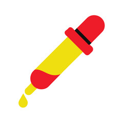 Dropper color vector art design