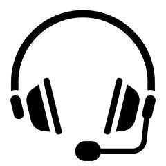Headphone Solid Icon