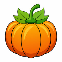 pumpkin isolated on white background