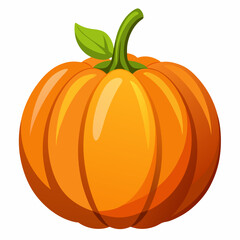 pumpkin isolated on white background