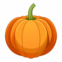 pumpkin isolated on white background