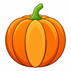 pumpkin isolated on white background