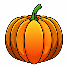 pumpkin isolated on white background