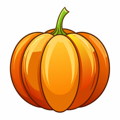 pumpkin isolated on white background