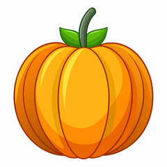 pumpkin isolated on white background