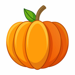 pumpkin isolated on white background